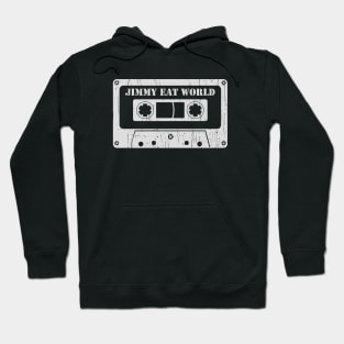 Jimmy Eat World - Vintage Cassette White Hoodie